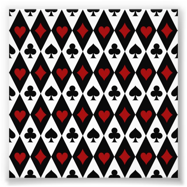 Foto Jugador de cartas de Blackjack Casino Las Vegas (Frente)