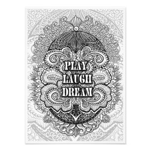 Foto Jugar al sueño de reír - Cita positiva