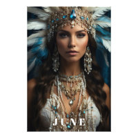 *~ JUNE Boho DÍA DE NACIMIENTO PEARLS AP53