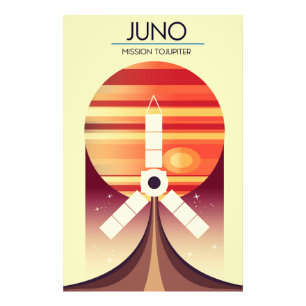 Foto Juno - Misión al arte espacial Júpiter