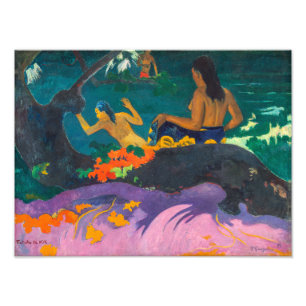 Foto Junto al mar Paul Gauguin