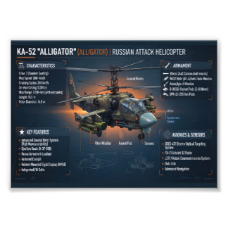 Foto KA-52 Helicóptero Ruso