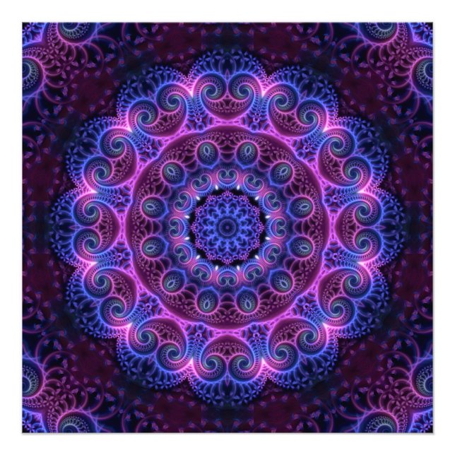 Foto Kaleidoscope Apofisis Mandala Corazones (Frente)