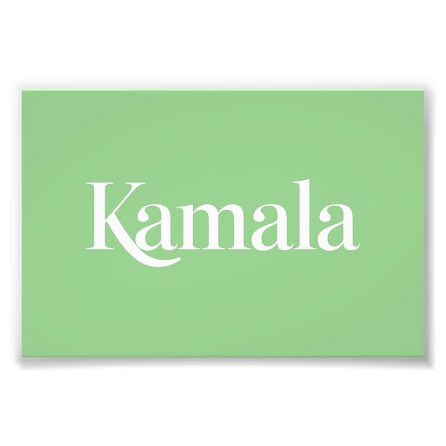 Foto Kamala Brat Kamala Harris por la presidencia de 20 (Frente)