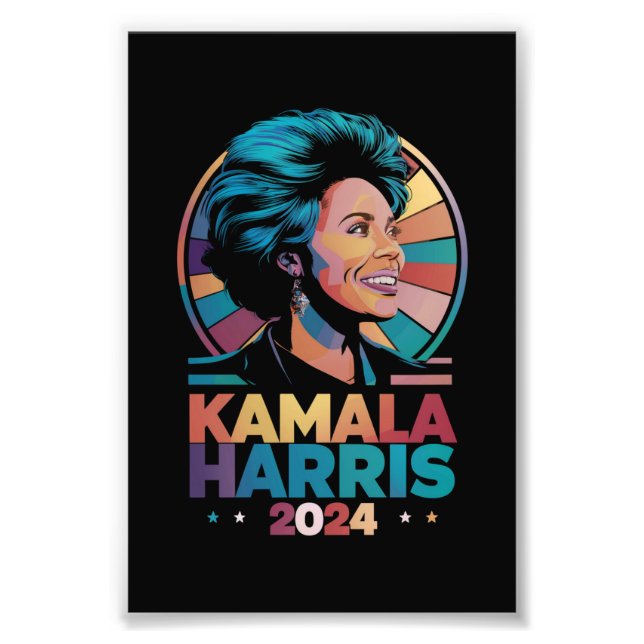Foto Kamala Harris 2024 Elecciones al presidente Kamala (Frente)
