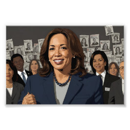 Foto Kamala Harris Personalizado