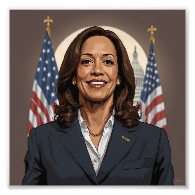 Foto Kamala Harris Personalizado (Frente)