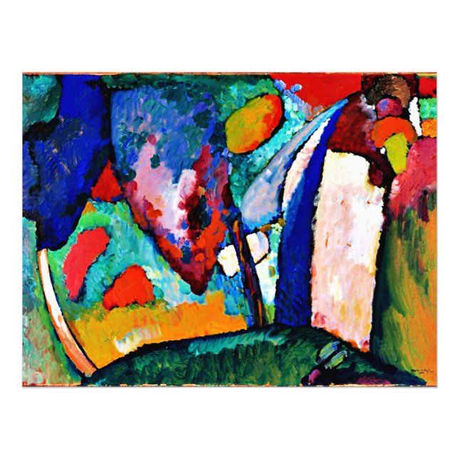 Foto Kandinsky - La cascada, (Frente)
