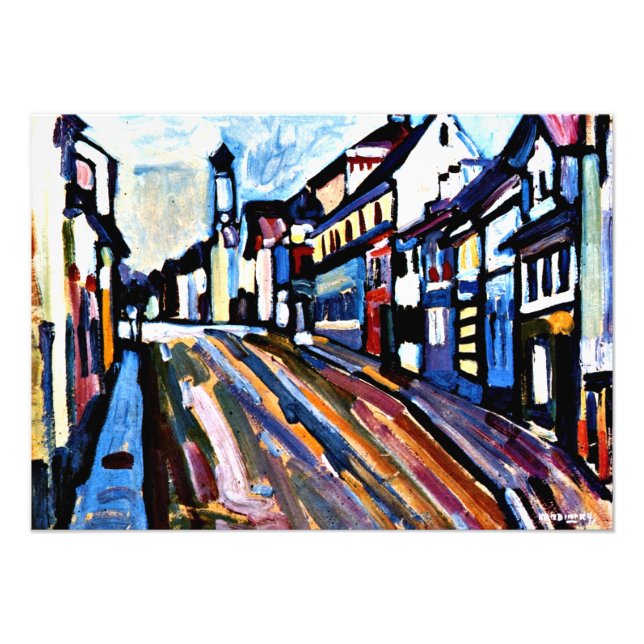 Foto Kandinsky - Murnau - Untermarkt, (Frente)