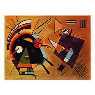 Foto Kandinsky - Negro y Violeta,