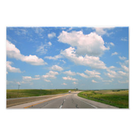 Foto Kansas Turnpike A Través De Flint Hills