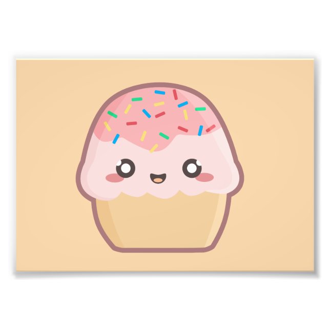Foto Kawaii cupcake (Frente)