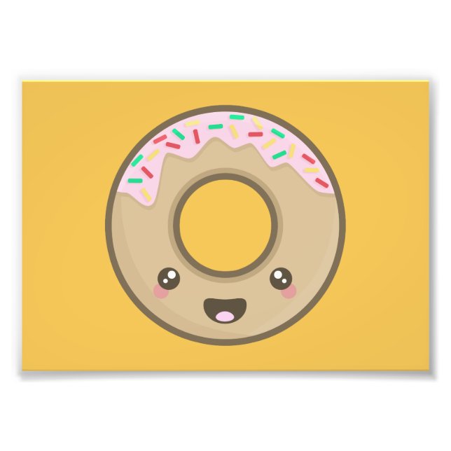 Foto Kawaii donut (Frente)
