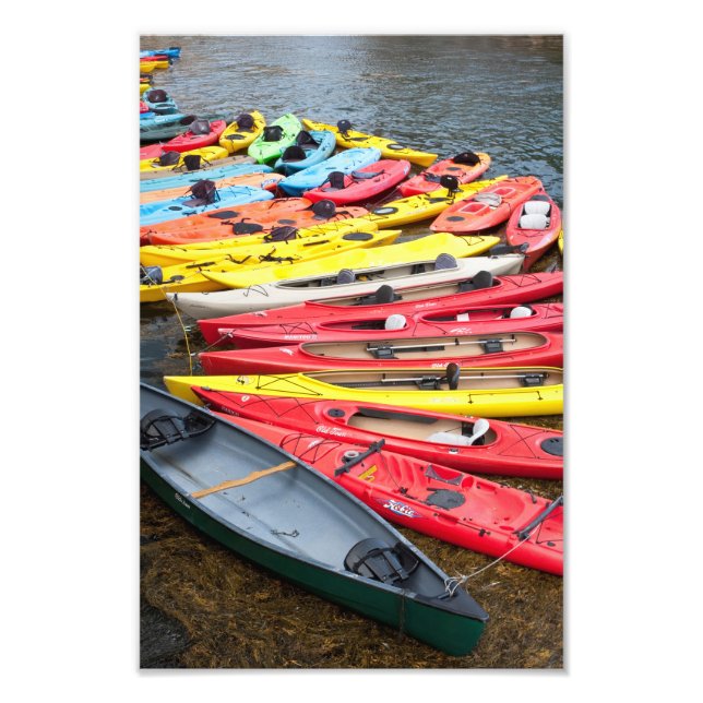 Foto Kayaks coloridos (Frente)