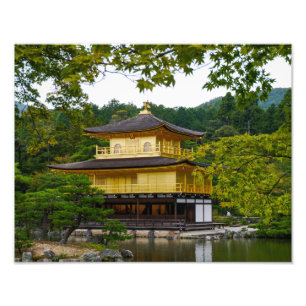 Foto Kinkaku-ju (Pavillion de oro), Kyoto - impresión