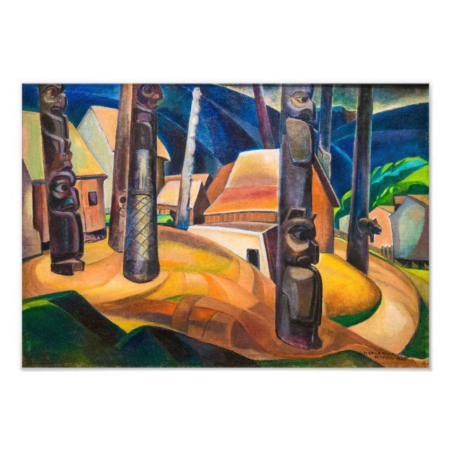 Foto Kispiax Village | Emily Carr | (Frente)
