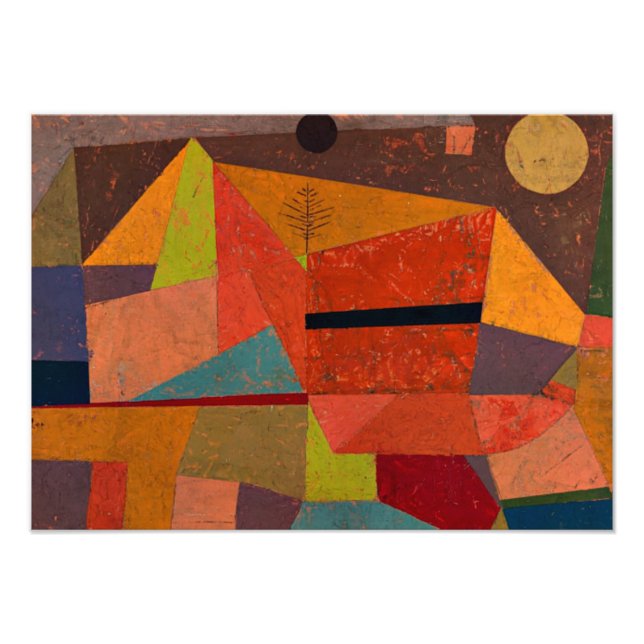 Foto Klee - Joyful Mountain Landscape (Frente)