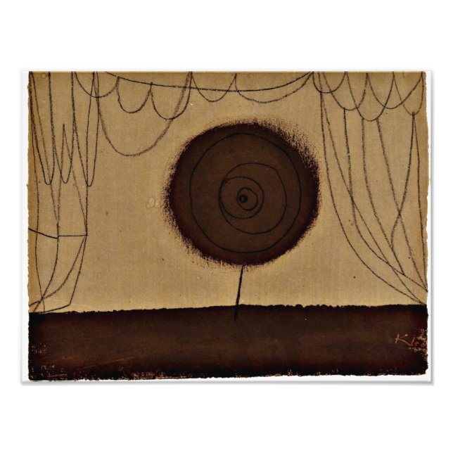 Foto Klee: Una flor actúa (Frente)