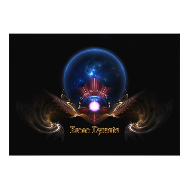Foto Krono Arte Fractal Dinámico Fantasía por Xzendor7 (Frente)