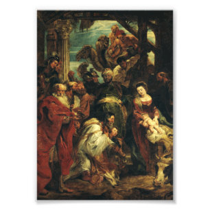 Foto La Adoración de los Magos por Peter Paul Rubens