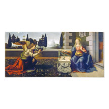 La Anunciación | Leonardo da Vinci |