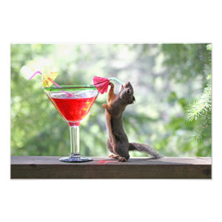 Foto La ardilla se toma un cóctel en Happy Hour
