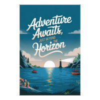 La aventura espera, justo más allá del horizonte