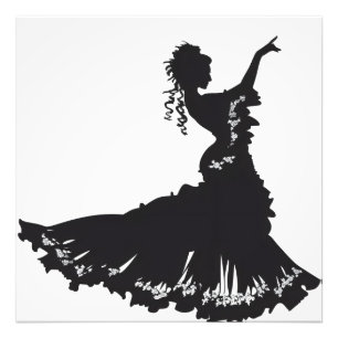 Foto La bailarina Lady Silhouette