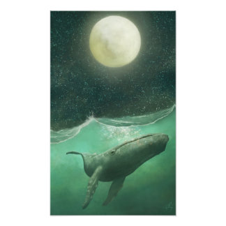 Foto La ballena y la luna