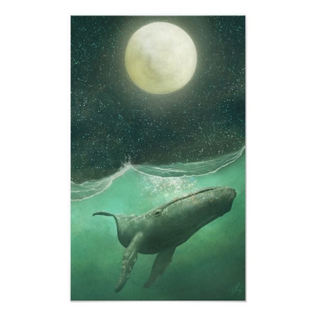 Foto La ballena y la luna (Frente)