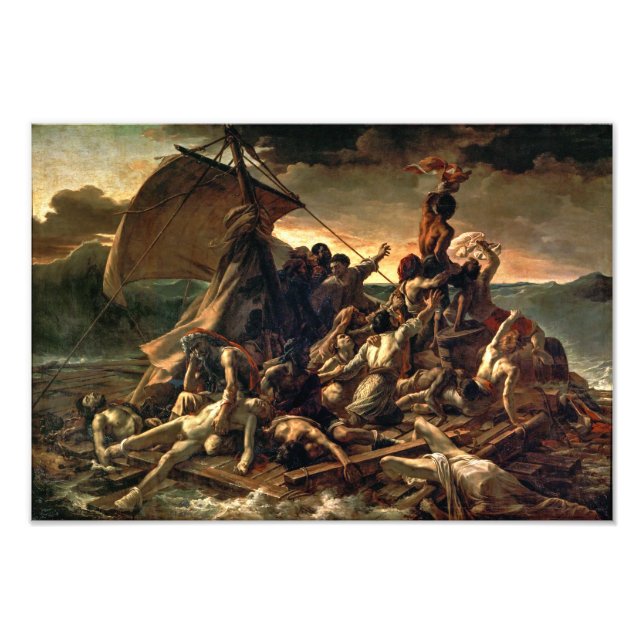 Foto La balsa de la Medusa | Théodore Géricault | (Frente)