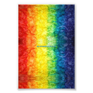 Foto La bandera del orgullo gay de SlipperyJoe color ar