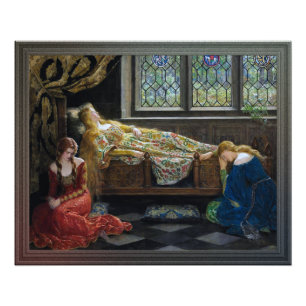 Foto La bella durmiente de John Collier