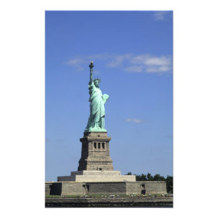 Foto La belleza de la famosa Estatua de la Libertad en