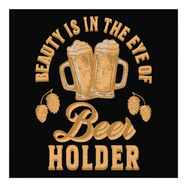 Foto La belleza está en los ojos de los Beer Holder (Frente)