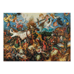 Foto La caída de los ángeles rebeldes Pieter Bruegel,