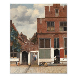 Foto La calle pequeña de Johannes Vermeer