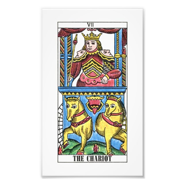 Foto La carta de tarot cariota (Frente)