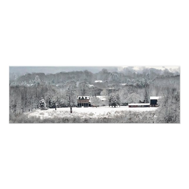 Foto La Casa En Invierno (Frente)