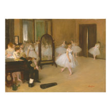 La clase de baile (1870) Edgar Degas