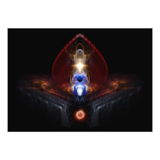Foto La Composición De Arte Fractal De La Majestad De O