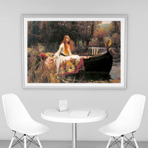 Foto La dama de Shalott 1888 John William Waterhouse