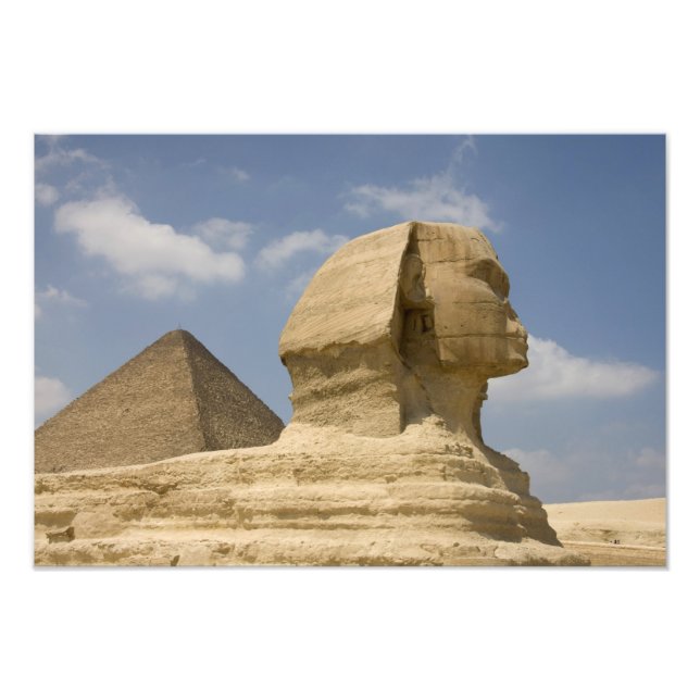Foto La Esfinge, Giza, Al Jizah, Egipto (Frente)