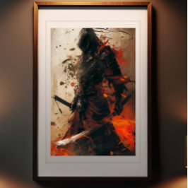 Foto La furor silenciosa de Samurai - Poster guerrero e