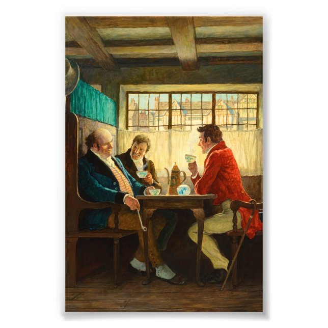 Foto La historia del café de Newell Convers Wyeth (Frente)