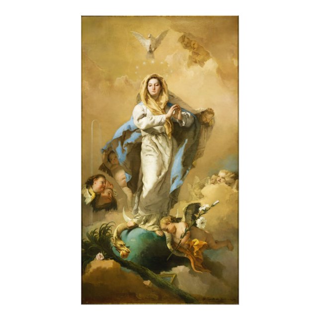 Foto La inmaculada concepción de Giovanni B. Tiepolo (Frente)