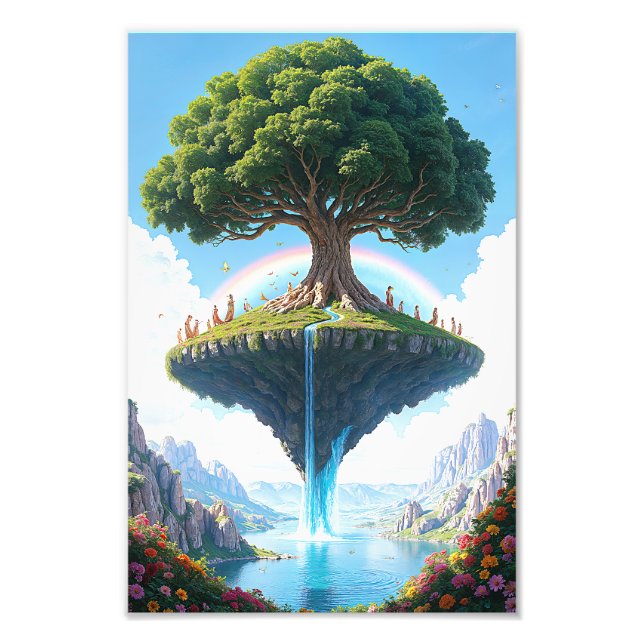 Foto La isla flotante encantada (Frente)