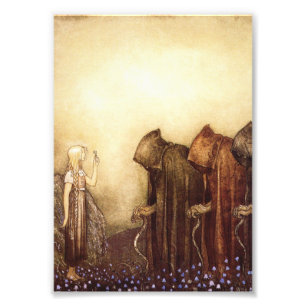 Foto “La llave dorada” Acuarela de John Bauer