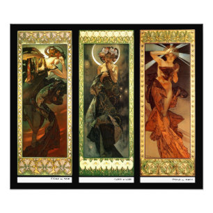 Foto La lune et les étoiles de Alphonse Mucha