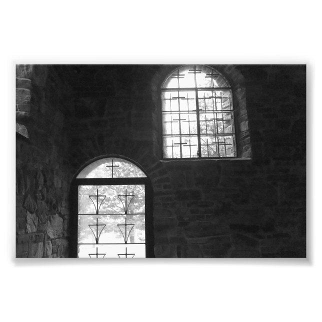 Foto La luz del sol desafía la oscuridad (Frente)